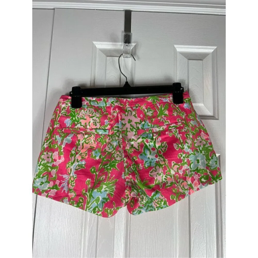 Lilly Pulitzer Womens Dopamine Shorts Size 00
